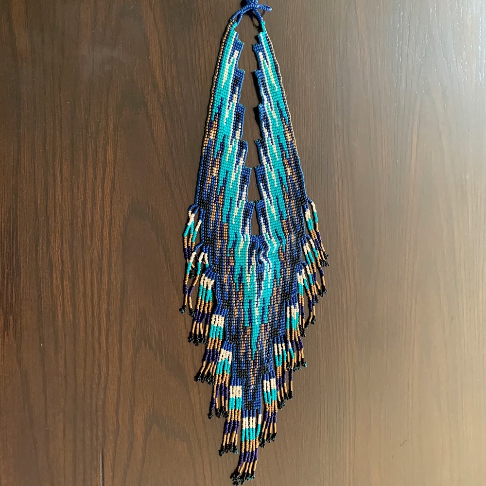 Beaded Bib Necklace